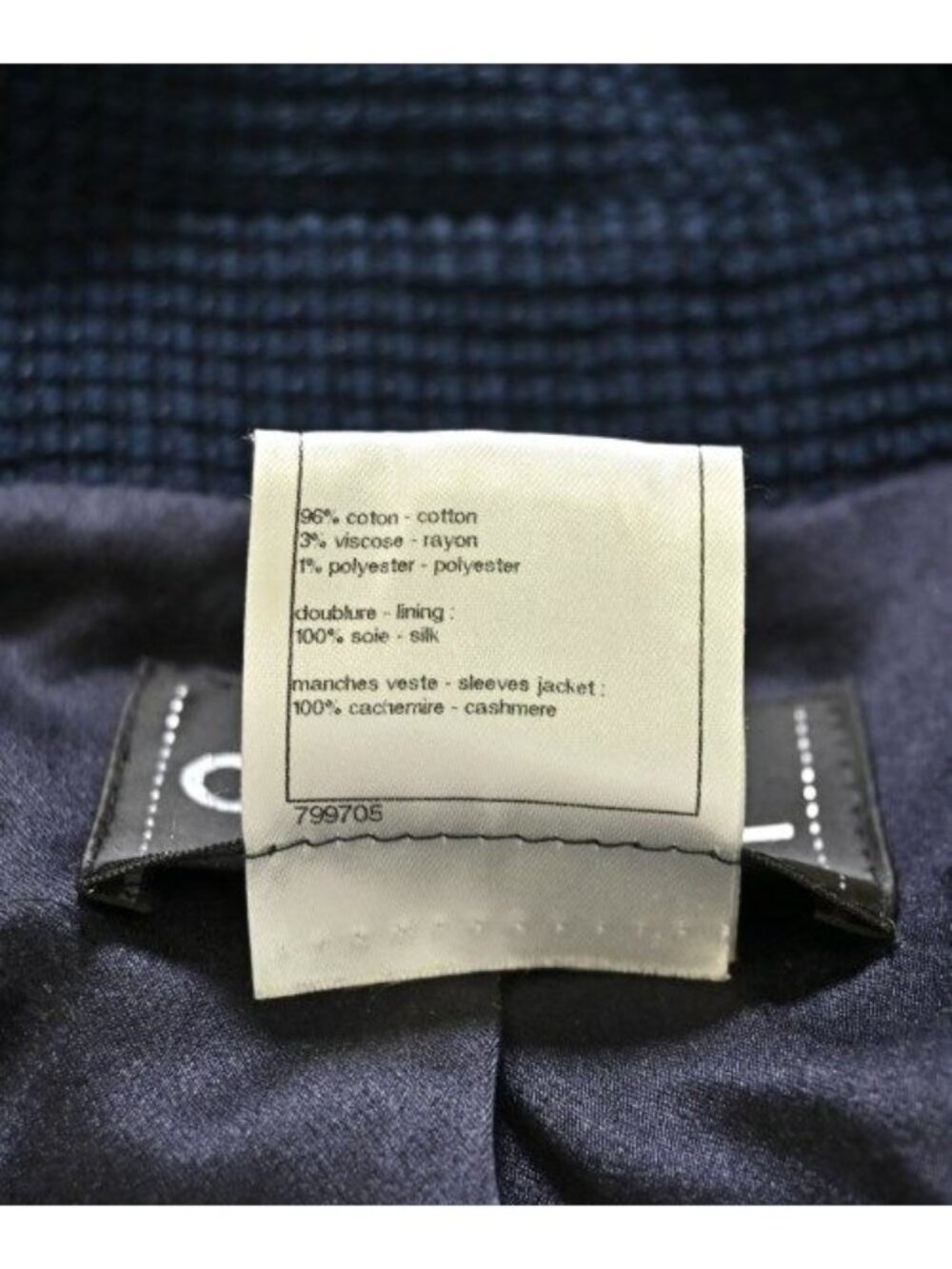 Chanel Jacket Navy - Picture 4 of 6